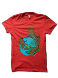 Guardians Of The Galaxy Groot Red T-Shirt Hoodie, Sweatshirt | PureTeeCo.com