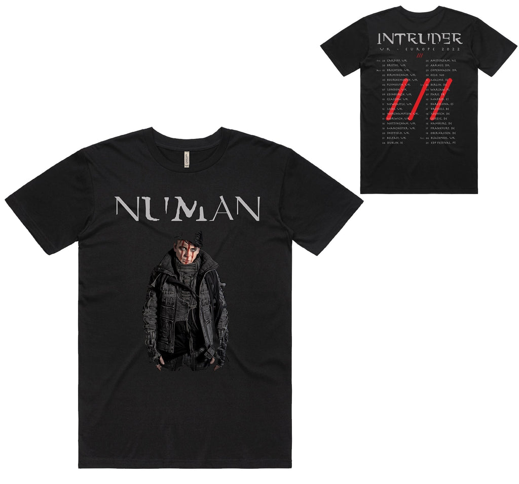 Intruder Tour Dates T-Shirt Hoodie, Sweatshirt | PureTeeCo.com (Image 1)