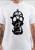 Gas Mask Art White T-Shirt Hoodie, Sweatshirt | PureTeeCo.com