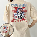 Gen X Custom Year of Birth Shirt- 100% Cotton Unisex Top Hoodie, Sweatshirt | PureTeeCo.com