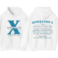 Gen X Hoodie, Generation X Hoodie, Raised on Hose Water and Neglect Hoodie, Gift for Mom T-Shirts, Sweatshirt | PureTeeCo.com