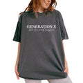 Gen X We Can Read Cursive Shirt, Generation X Vintage Tee,  80's Funny Graphic Printed Tee, Unisex 70s Babies Unhinged...