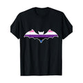 Gender Flow Pride Bat costume Simple Animal Halloween gift T-shirt Made in USA Hoodie, Sweatshirt | PureTeeCo.com