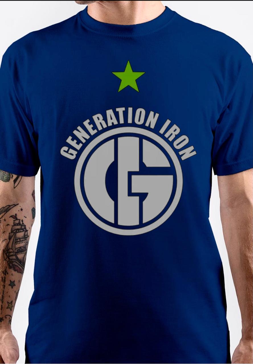 Generation Iron Logo T-Shirt Hoodie, Sweatshirt | PureTeeCo.com