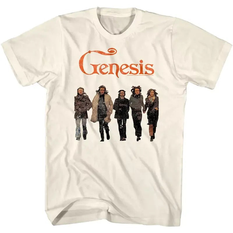 Genesis Rock Band Photo Men's T Shirt Phil Collins Album Concert Tour Merch Menswear Top Hoodie, Sweatshirt | PureTeeCo.com
