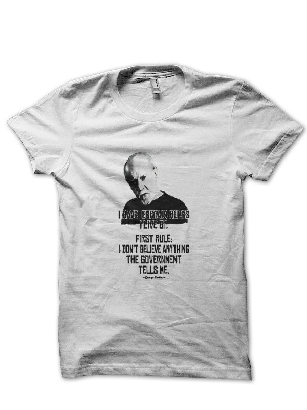 George Carlin T-Shirt Style004 Hoodie, Sweatshirt | PureTeeCo.com