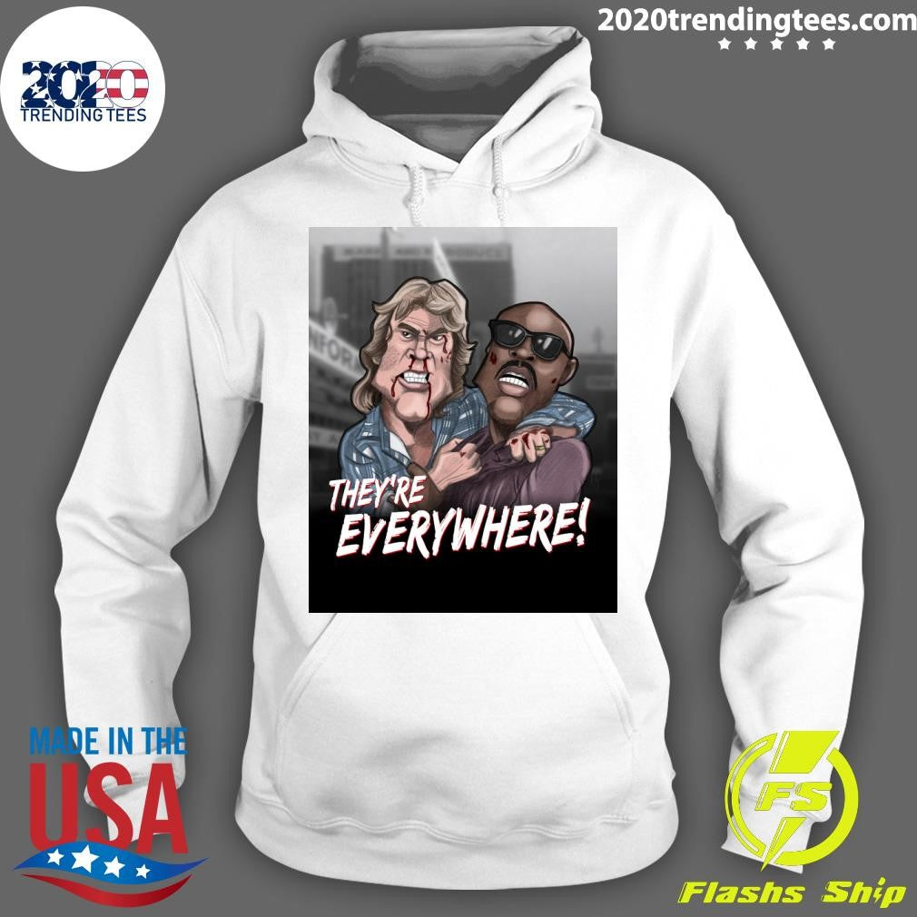 George Nada and Frank Armitage They’re Everywhere Shirt