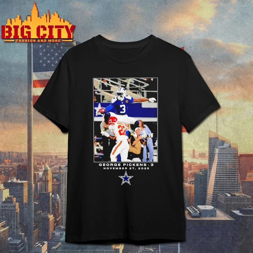 George Pickens Dallas Cowboys 3 November 27 2025 shirt