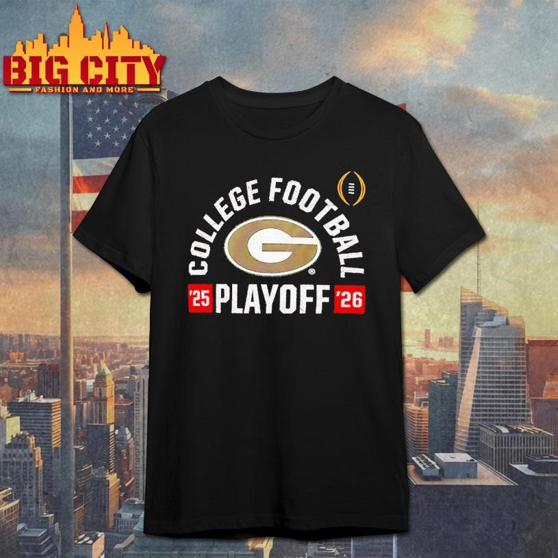 Georgia Bulldogs 2025-2026 College Football Playoff Touchdown Shirt