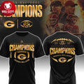 Georgia Bulldogs 2025 SEC Conference Champions Two Sided Shirt