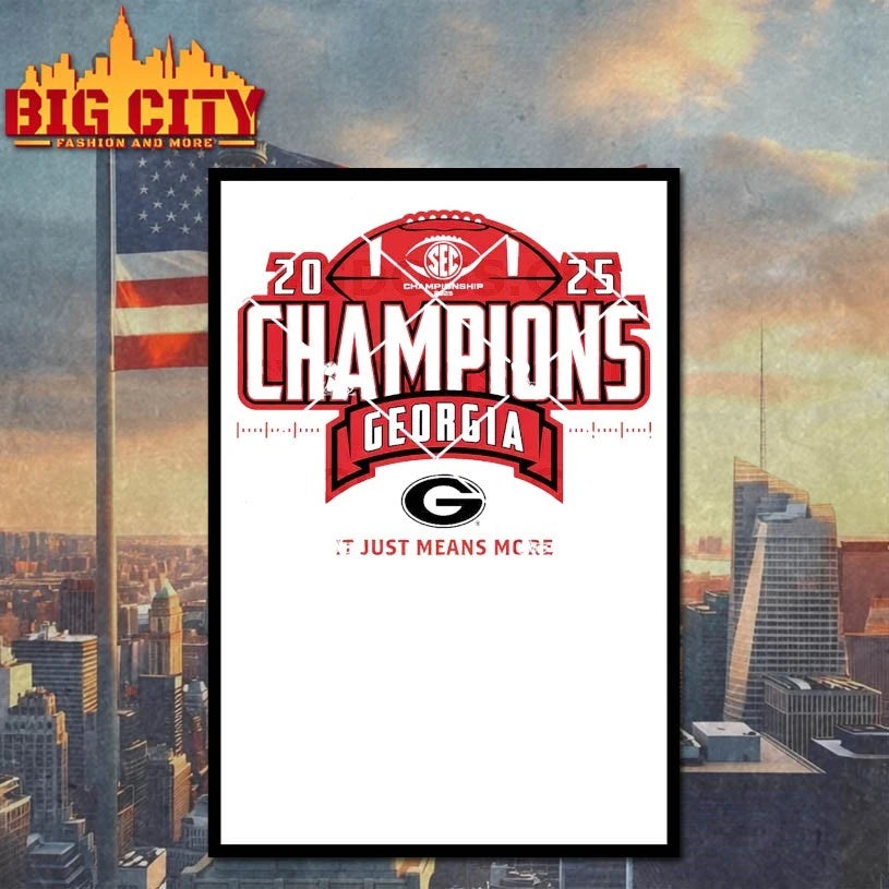Georgia Bulldogs 2025 SEC Football Champions it just means more shirt
