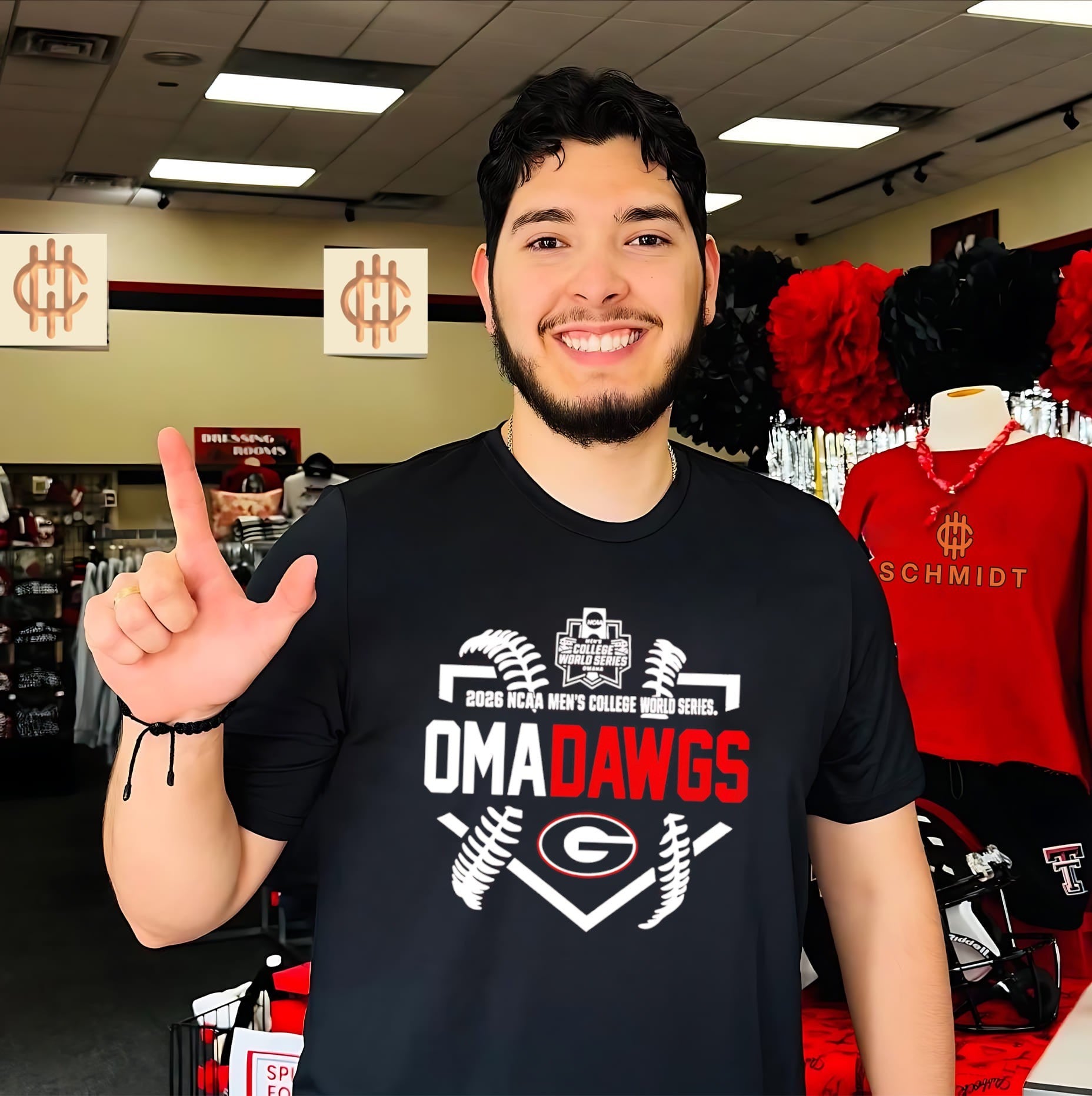 Georgia Bulldogs Baseball NCAA Men’s College World Series 2026 Omadawgs shirt
