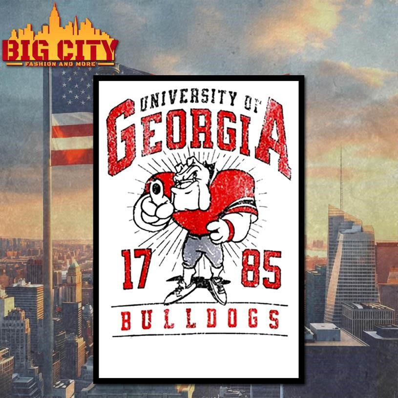 Georgia Bulldogs Football Retro Hairy Dawg 1785 shirt