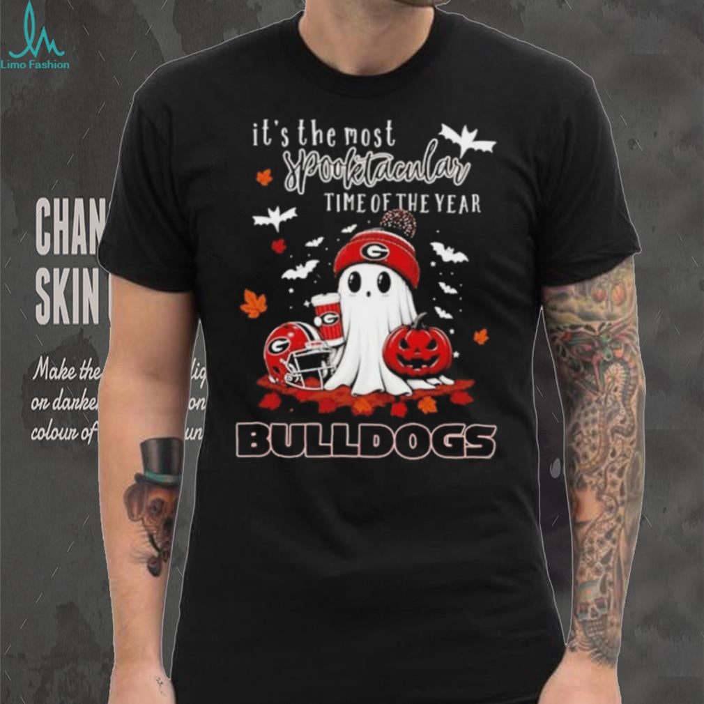 Georgia Bulldogs NCAA Halloween Ghost 2026 It’s the most spooktacular time of the year T Shirt