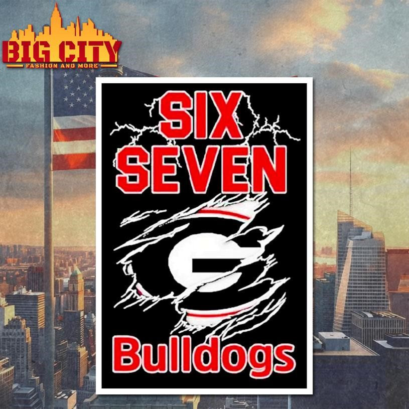 Georgia Bulldogs Six Seven Shirt