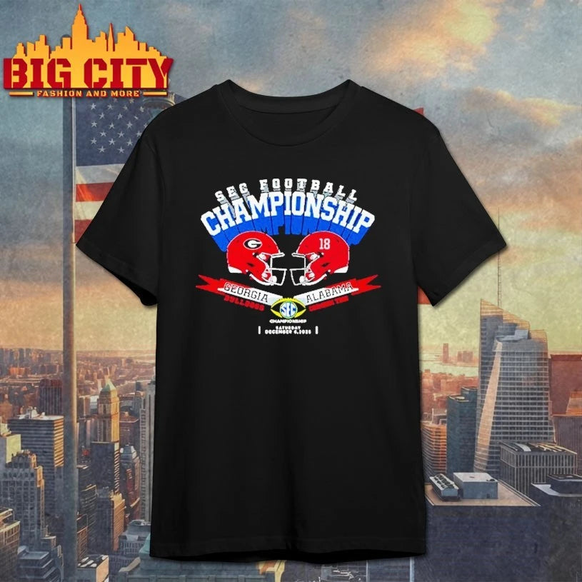 Georgia Bulldogs vs Alabama SEC Championship 2025 Football shirt