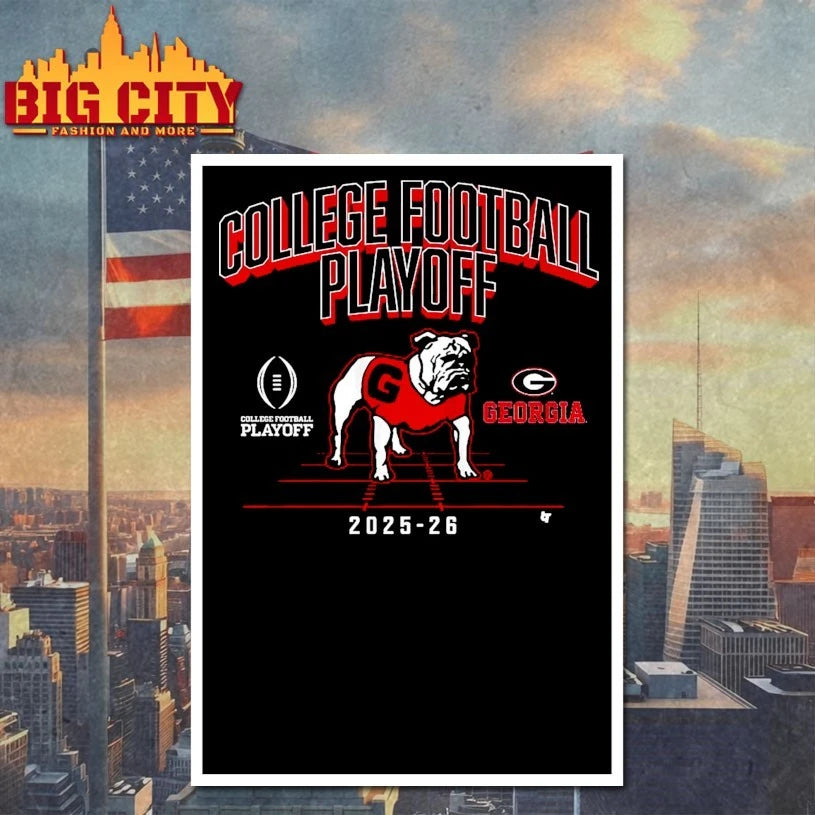 Georgia Football 2025 CFP Mascot shirt