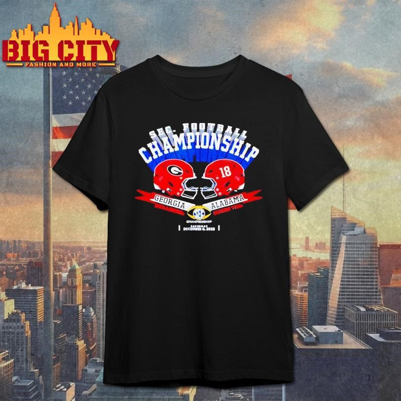 Georgia Vs Alabama Sec Championship 2025 Football Shirt