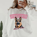 German Shepherd Mom Club Sweatshirt ~ Sweatshirt Unisex Apparel Relaxed Fit Printed in the USA Clothing Womenswear Casual...
