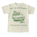 Get In Scavanger We Are Going Thrifting Retro T-shirt, Vintage Raccoon Shirt, Trash Panda Shirt, Funny Unisex Relaxed...