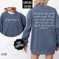Get Your Hopes Up Sweatshirt Comfort Colors, Religious Women's Crewneck, Religious Women's Sweater T-Shirts, Hoodie