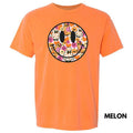 Ghost & Pumpkin Happy Face Comfort Colors T-Shirt 'NLB' Hoodie, Sweatshirt | PureTeeCo.com