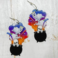 Ghost Cauldron Earrings T-Shirts, Hoodie, Sweatshirt | PureTeeCo.com