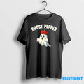 Ghost Pepper Spicy Food Halloween Pun Tshirts Sweater
