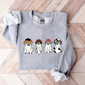 Ghost Sweatshirt, Halloween Sweatshirt, Magic Mushroom Sweatshirt, Spooky Season Shirt, Ghost Shirt, Halloween Shirt,...