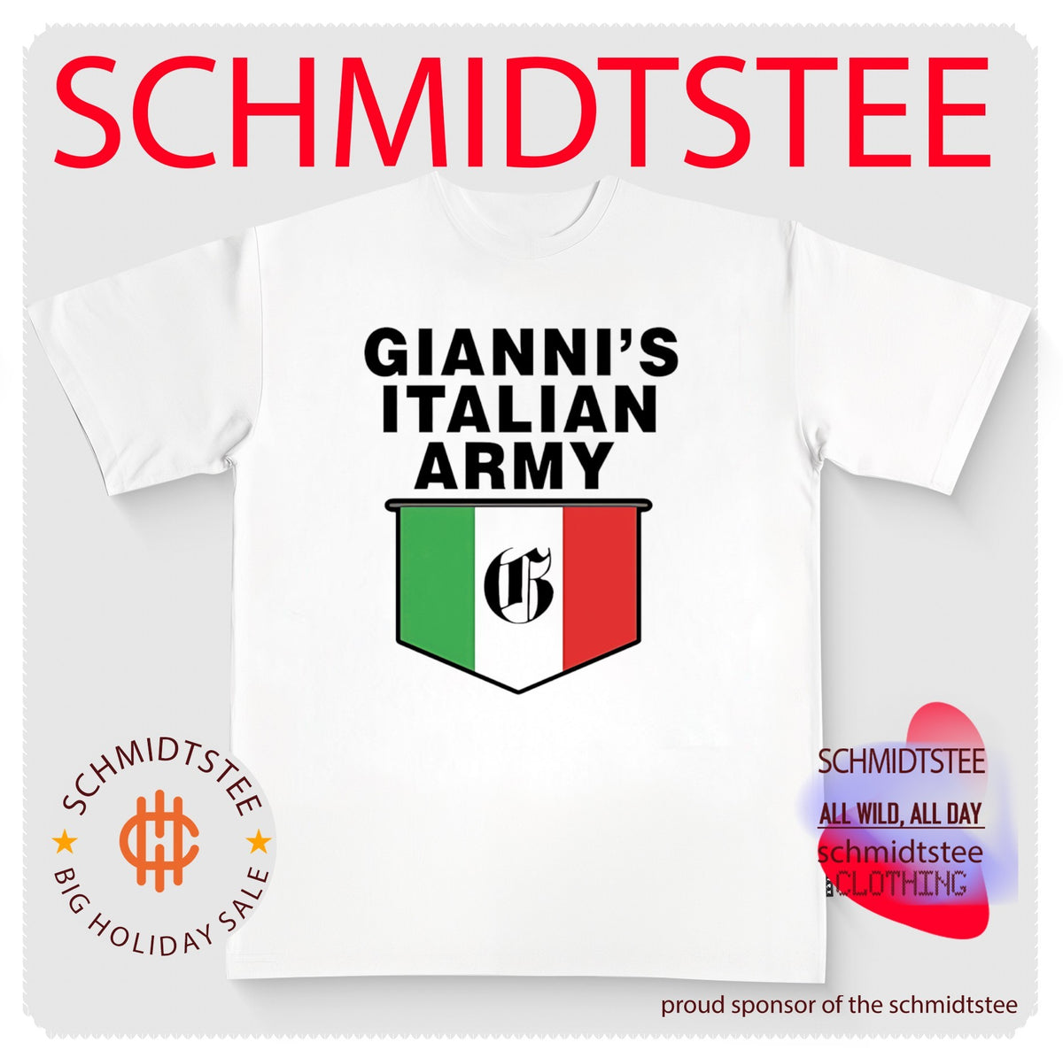 Gianni Michael Emricko Gianni’s Italian Army shirt
