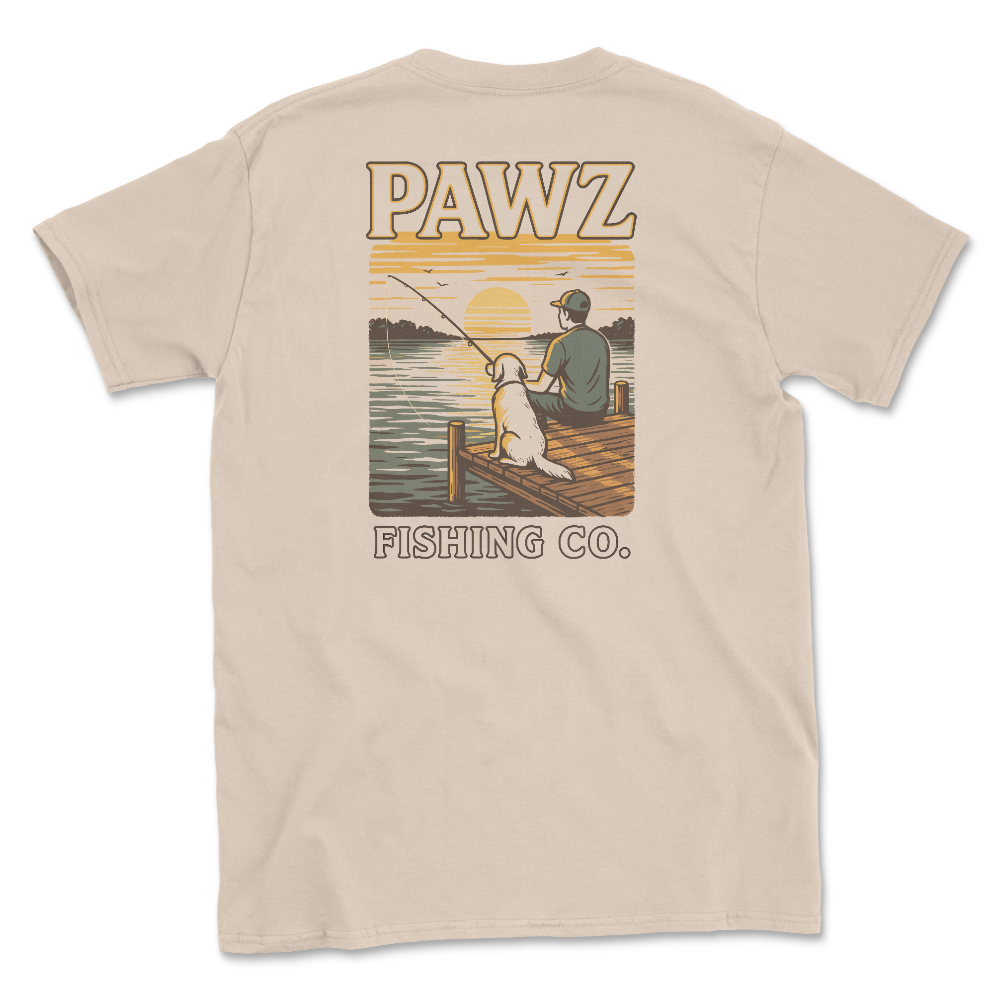 Dock Buddies (Adult Short Sleeve T-Shirt) Hoodie, Sweatshirt | PureTeeCo.com (Image 1)