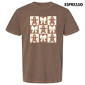 Gingerbread Checkerboard Comfort Colors T-Shirt 'NLB' Hoodie, Sweatshirt | PureTeeCo.com