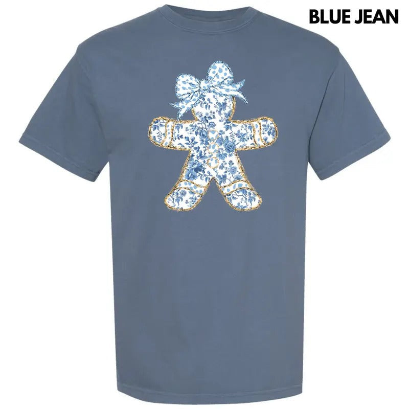 Gingerbread Chinoiserie Comfort Colors T-Shirt 'NLB' Hoodie, Sweatshirt | PureTeeCo.com