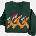Gingerbread Man T-Shirt for Baker, Cute Christmas Shirt for Cookie Lovers, 100% Cotton