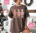 Gingerbread Nutcracker Shirt Comfort Colors, Trendy Women's Holiday Tshirt Hoodie, Sweatshirt | PureTeeCo.com