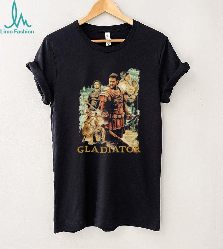 Gladiator Maximus Russell Crowe Collage shirt
