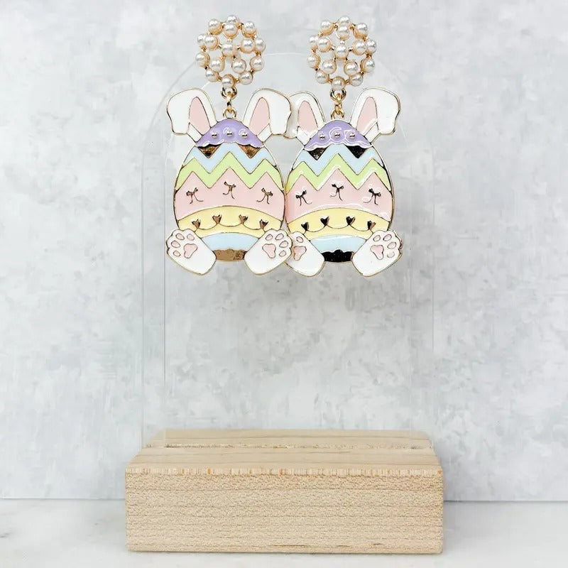 Glam Easter Egg Earrings T-Shirts, Hoodie, Sweatshirt | PureTeeCo.com