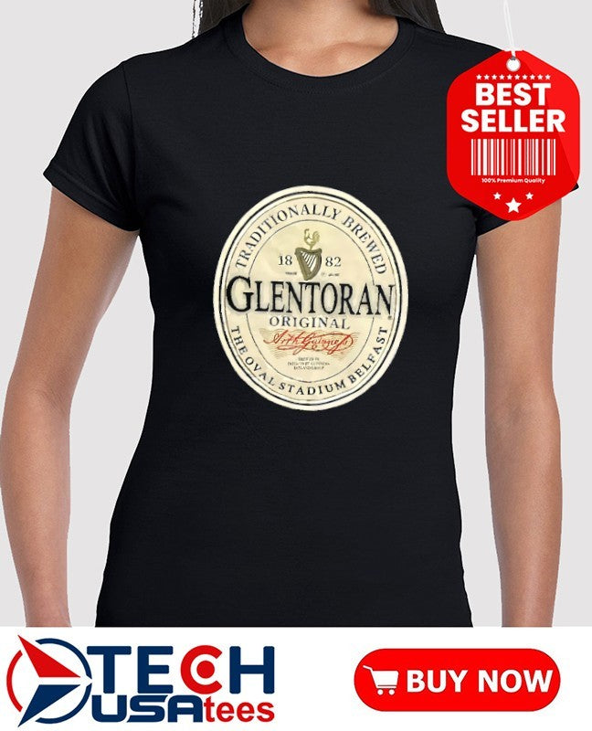 Glentoran Original 1882 Traditionally Brewed logo shirt