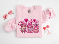 Gnomes Valentines Day Sweatshirt, Gnome Hearts Sweatshirt, Valentines Day Shirts for Women, Cute Gnome Sweatshirt Hoodie