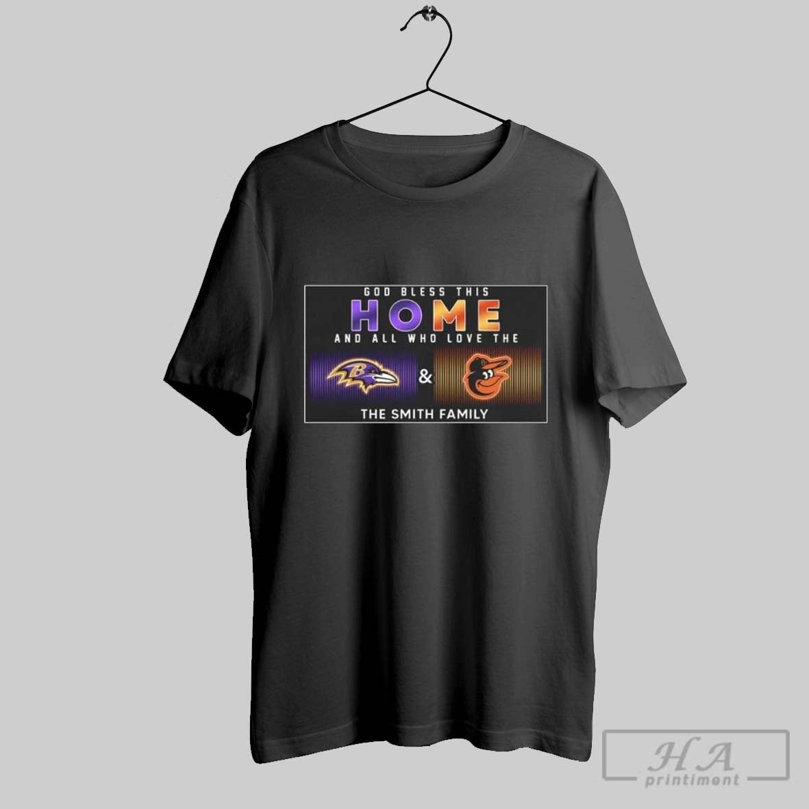 God Bless This Home And All Who Love The Baltimore Ravens Baltimore Orioles The Smith