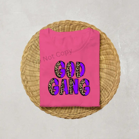 God Gang DTF Transfer ONLY -This is NOT a T Shirt