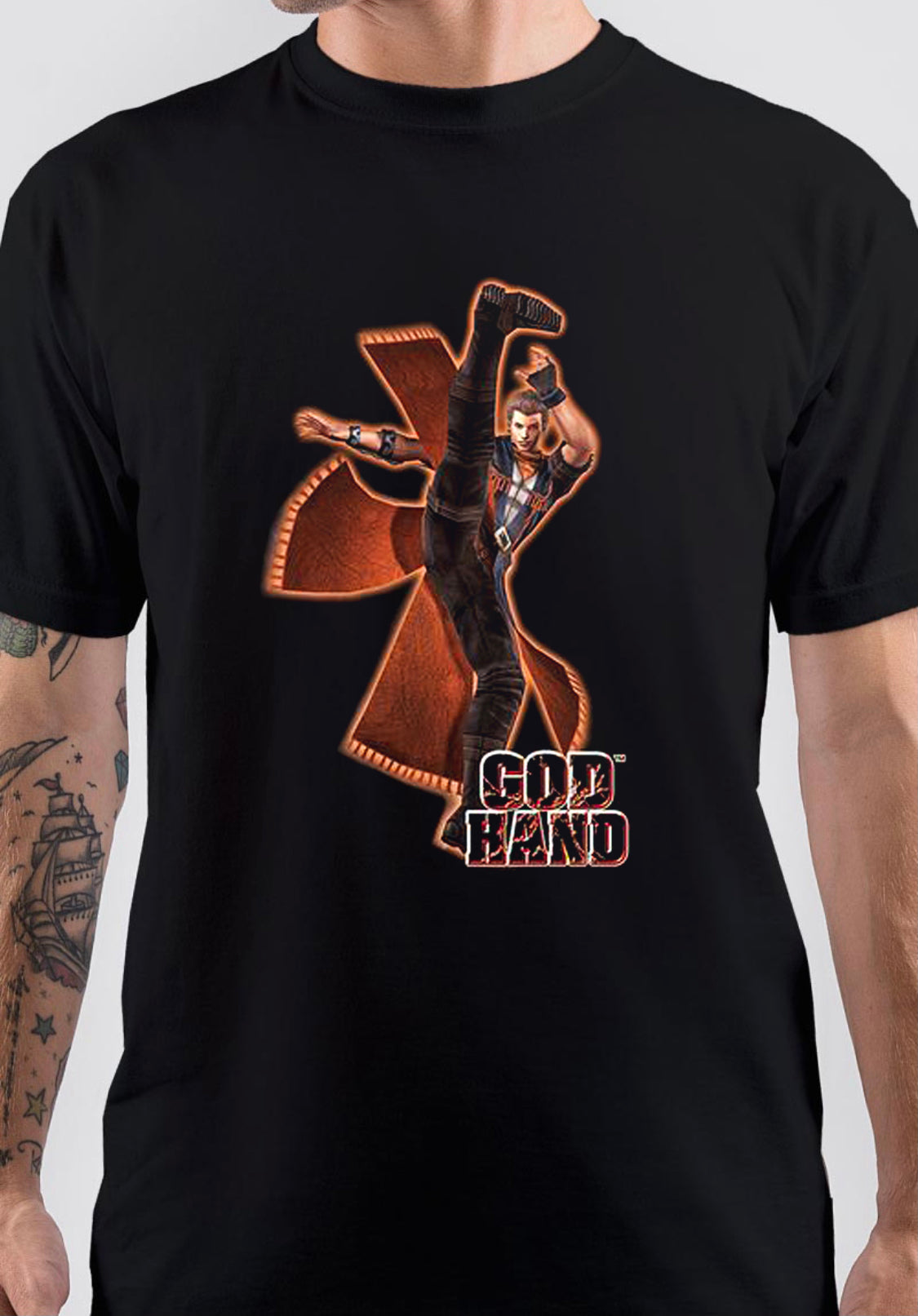 God Hand Game T-Shirt Hoodie, Sweatshirt | PureTeeCo.com