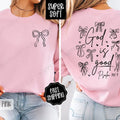 God Is Good, Cute Religious Crewneck, Religious Women's Sweater T-Shirts, Hoodie, Sweatshirt | PureTeeCo.com