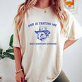 God Is Testing Me, Possum T Shirt, Weird Opossum T Shirt, Meme T Shirt, Trash Panda T Shirt, Unisex Hoodie, Sweatshirt