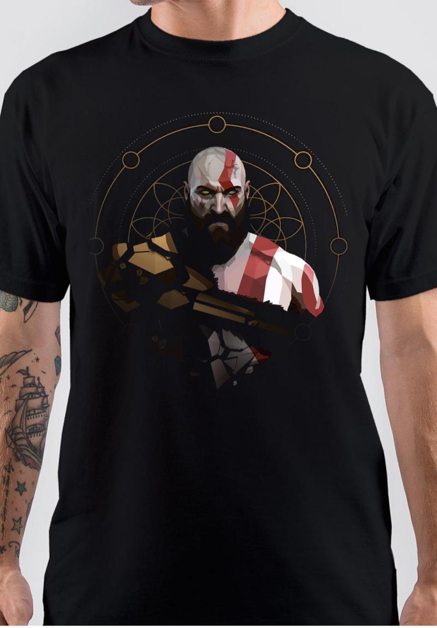 God Of War Kratos T-Shirt Hoodie, Sweatshirt | PureTeeCo.com
