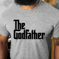 Godfather Shirt, The godfather Gift, The Godfather Tshirt for New Godfather, Godfather Birthday T Shirt for Men,...