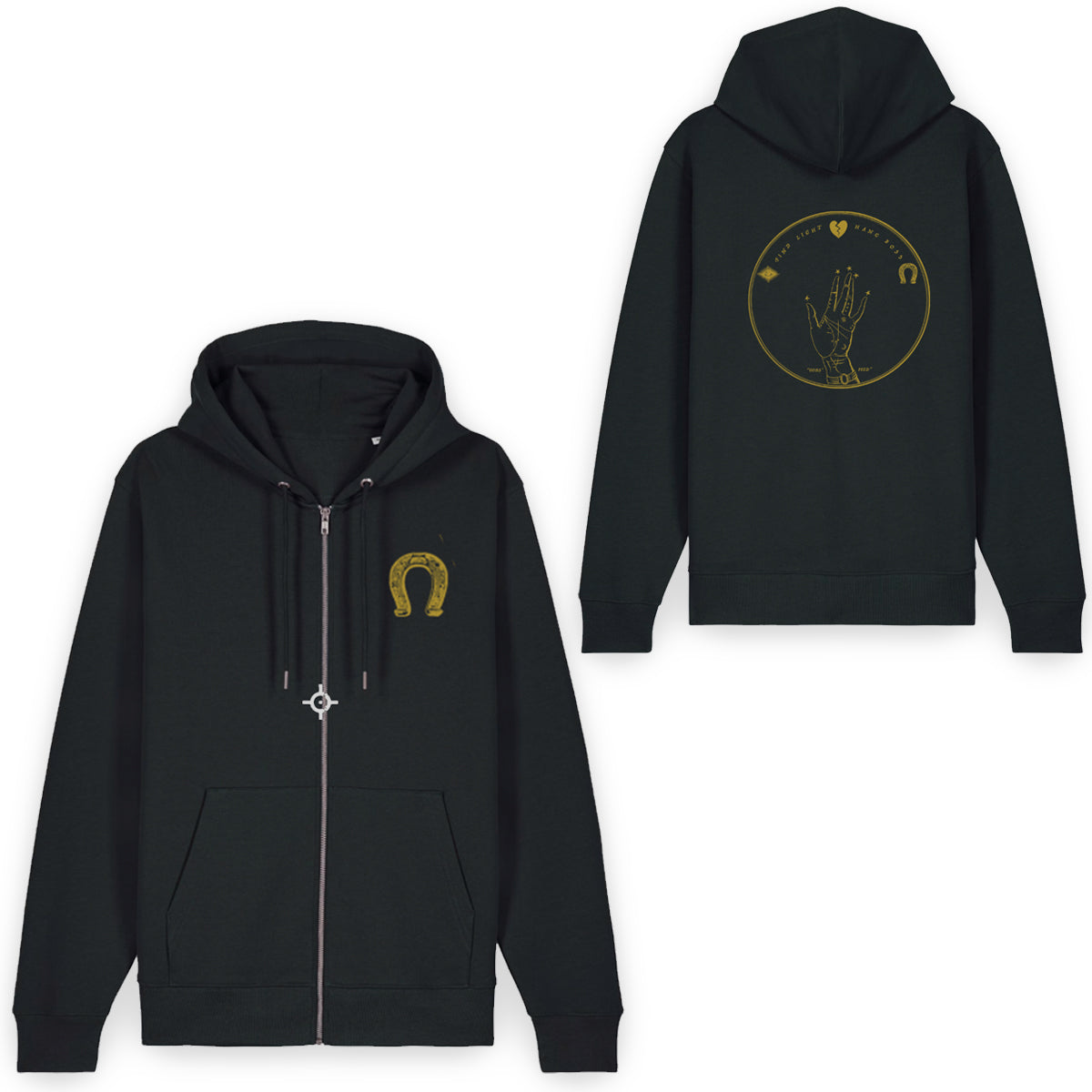 Find Light, Hang Boss Black Hoodie T-Shirts, Sweatshirt | PureTeeCo.com (Image 3)
