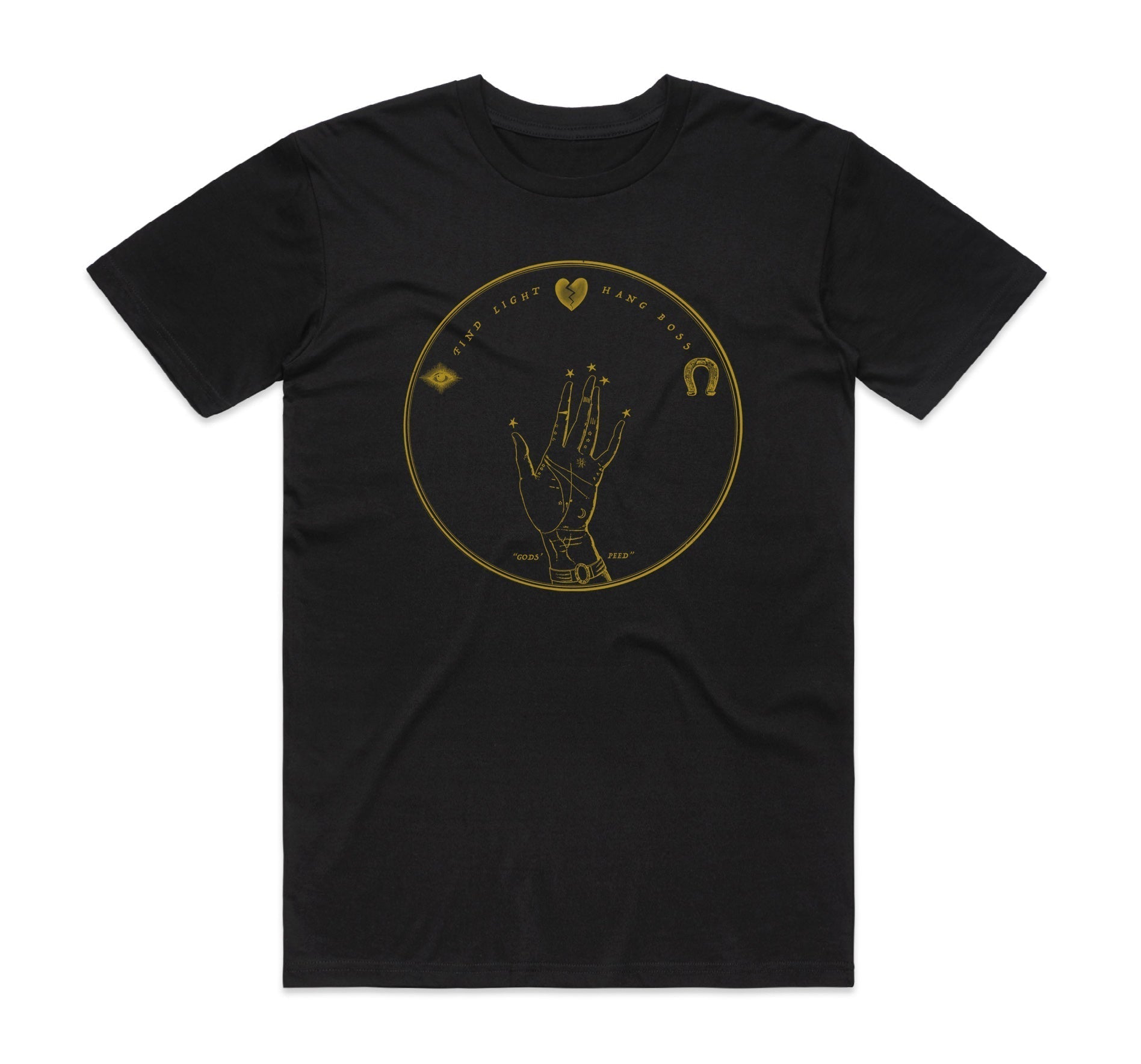 Find Light, Hang Boss Black T-Shirt Hoodie, Sweatshirt | PureTeeCo.com