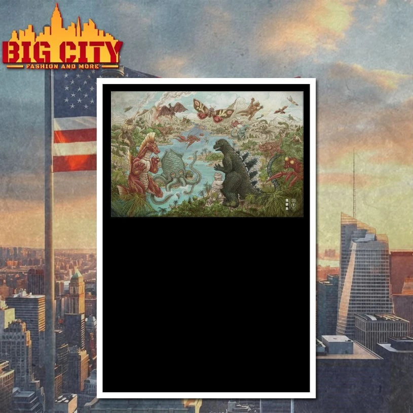 Godzilla Monster Island Poster shirt