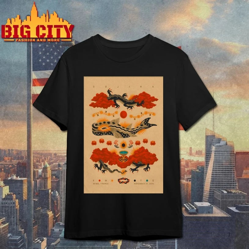 Gojira Nov 27 2025 Reims Arena in Reims France Poster shirt